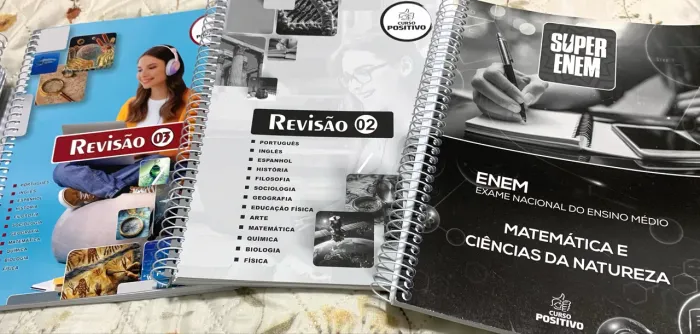 Apostilas Positivo de QUESTÕES - Enem e Vestibulares