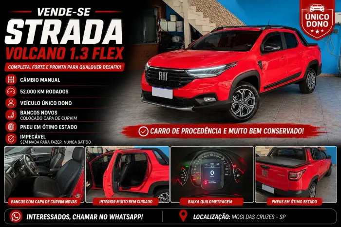 Fiat Strada Volcano 1.3 Flex 8V CD 2021
