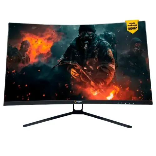 Monitor Gamer Husky Storm 27' LED, Curvo, 180Hz, Full HD