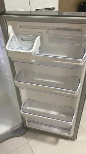Geladeira / Refrigerador Electrolux Duplex, Frost Free, 382l, Inox - Df42x