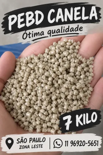Pebd canela e pead de alta preto