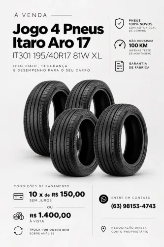 Pneus Itaro 195 40 r17