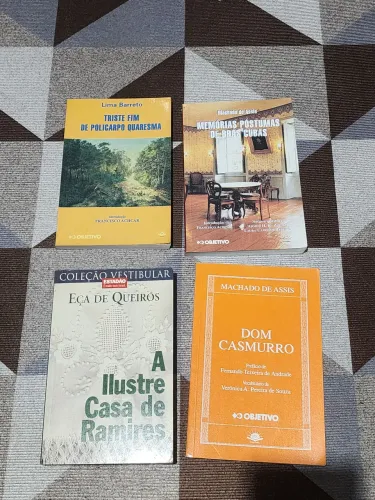 Livros clássicos para vestibular