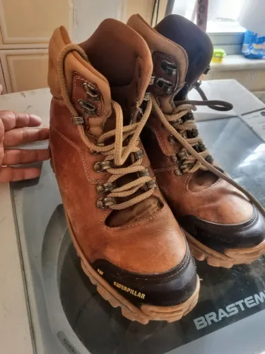 Bota couro original cartepillar