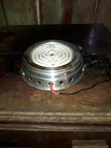 Fogareiro elétrico usado