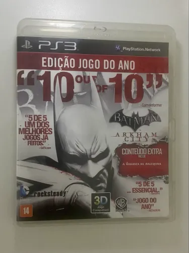 Batman Arkham City - PS3 Midia Fisica
