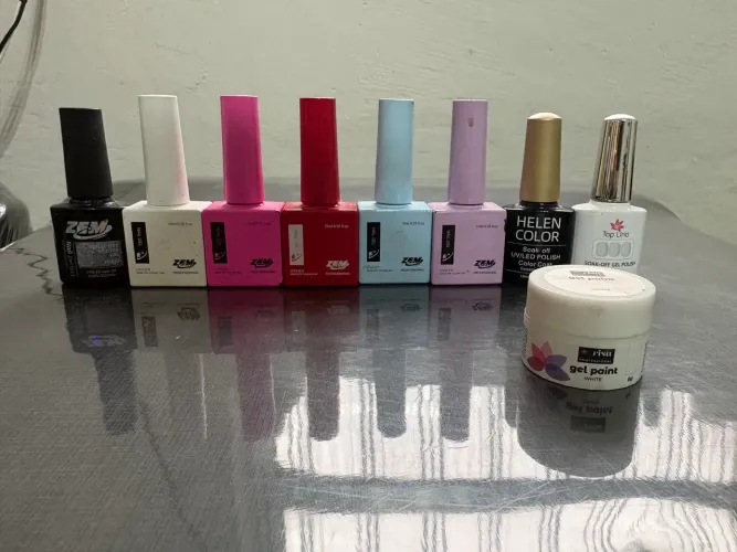 Materiais nail design