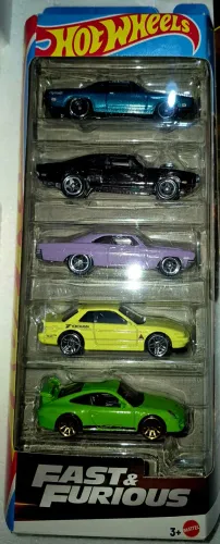 Five Pack Velozes e Furiosos Hot wheels