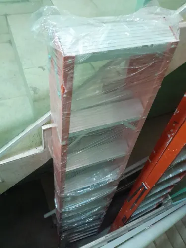 Escada tesoura duplo acesso 12 degraus