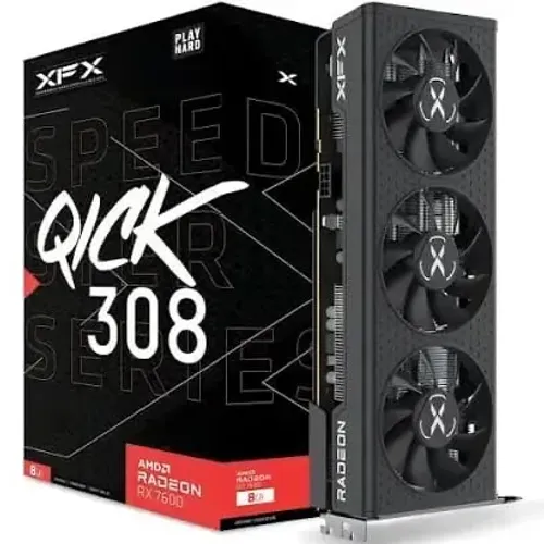 rx7600 8gb XFX QICK