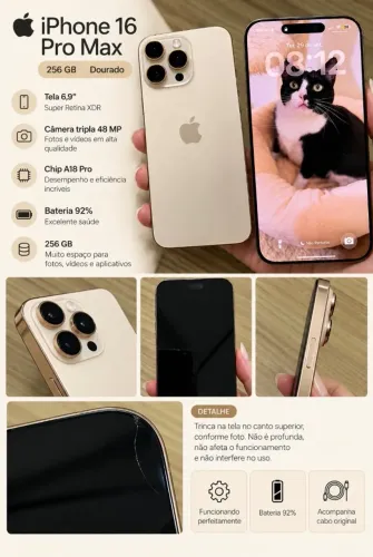 iPhone 16 pro max 256gb