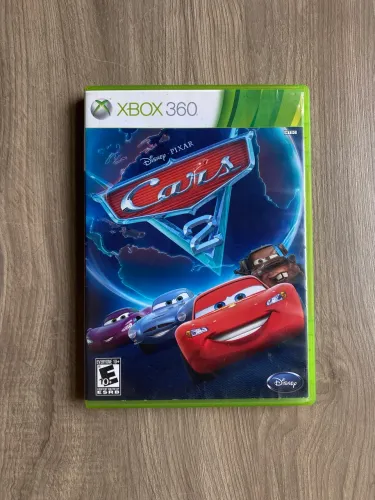CARS 2 XBOX 360 ORIGINAL COM MANUAL