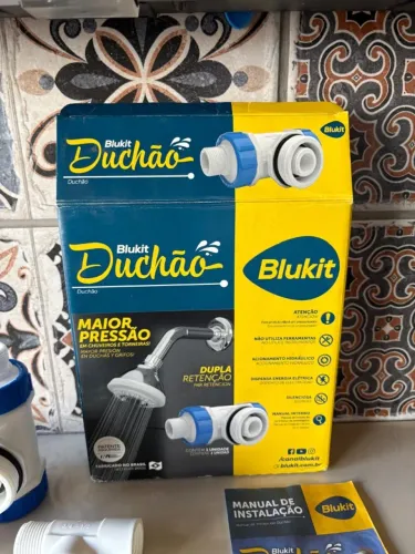 Blukit Duchão para caixa d'água.