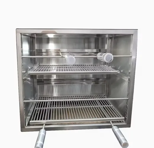 Kit Revestimento para churrasqueira Aço Inox 304