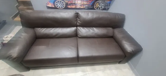 Sofá de couro
