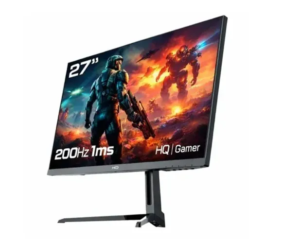 Monitor HQ 27" 200hz, 1ms, Freesync, Full HD (NOVO)