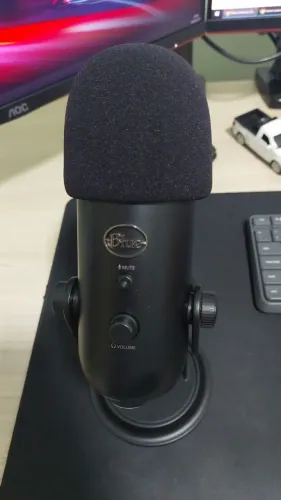 Microfone Blue Yeti - Excelente Qualidade