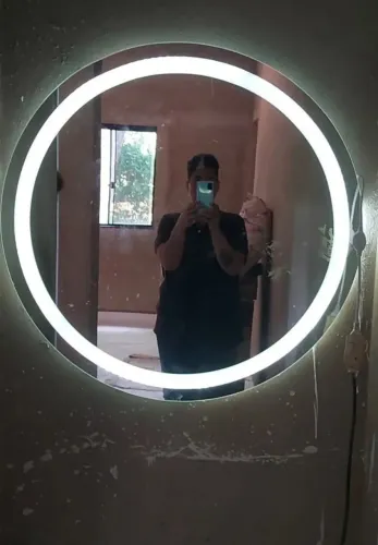 Espelhos com led embutido com instalação inclusa