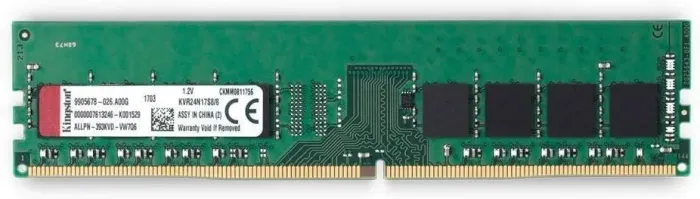 Memória Kingston 8gb, Ddr4, 2400mhz, Cl17 - Kvr24n17s8/8 A Memória Kingston de 8GB, DDR4,