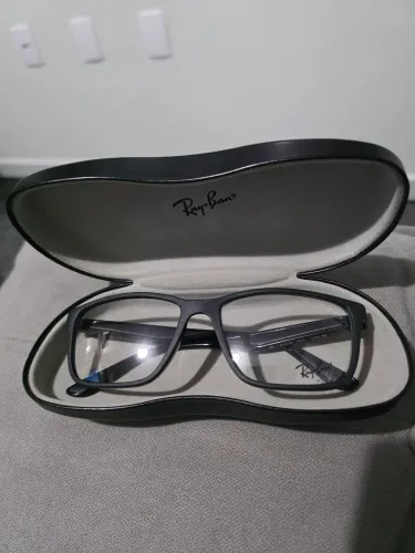 Vendo Armação Óculos Ray Ban Rx * 57 Cor Preto