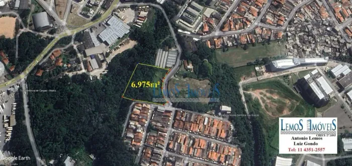 Terreno à venda, 6975 m² por R$ 5.500.000,00 - Cooperativa - São Bernardo do Campo/SP