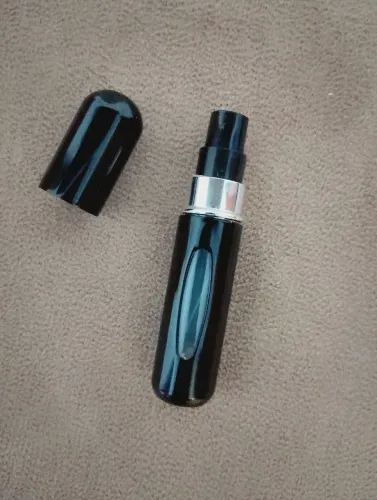 mini frasco atomizador de perfume recarregável