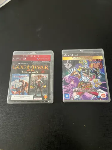 God of War Collection PS3 + Os Cavaleiros do Zodíaco Alma dos Soldados