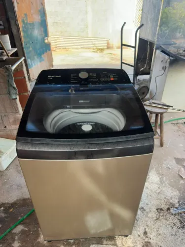 Vendo máquina Brastemp 12 kg cesto Inox