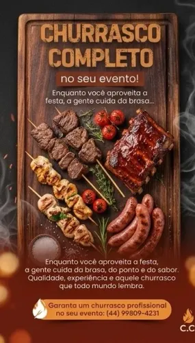 Churrasqueiro para Eventos