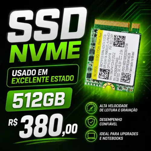 SSD NVME 512GB