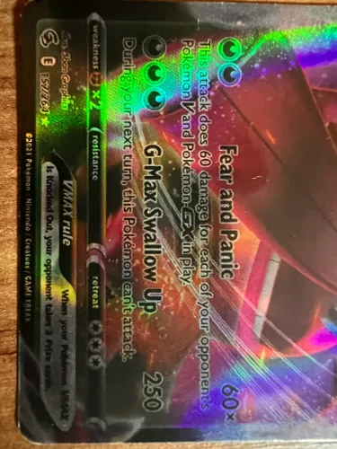 Card Pokémon - Carta Rara Pokémon