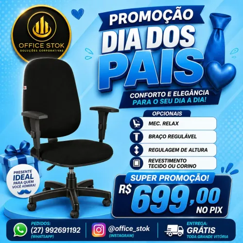 Promoção// Cadeira Presidente // Direto de Fábrica // Entrega Grátis (Toda Grande Vitória)