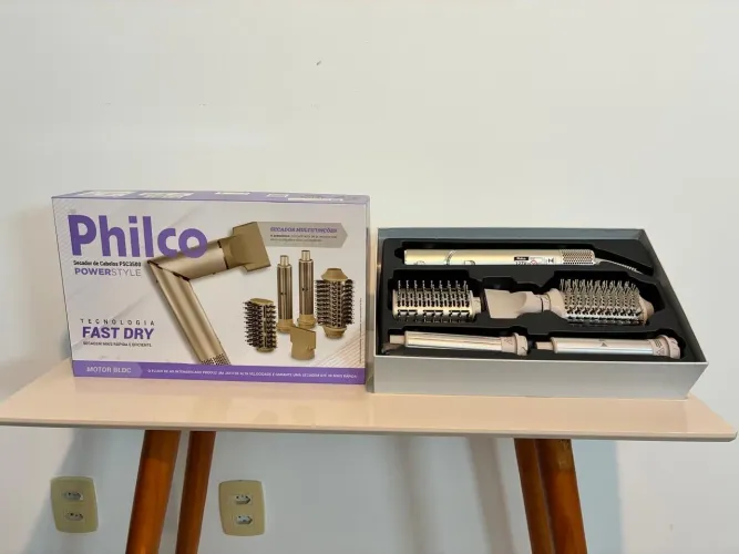 Kit modelador para cabelos