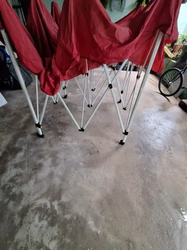 BARRACA 3x3 METROS - ESTRUTURA DE FERRO - SEMINOVA