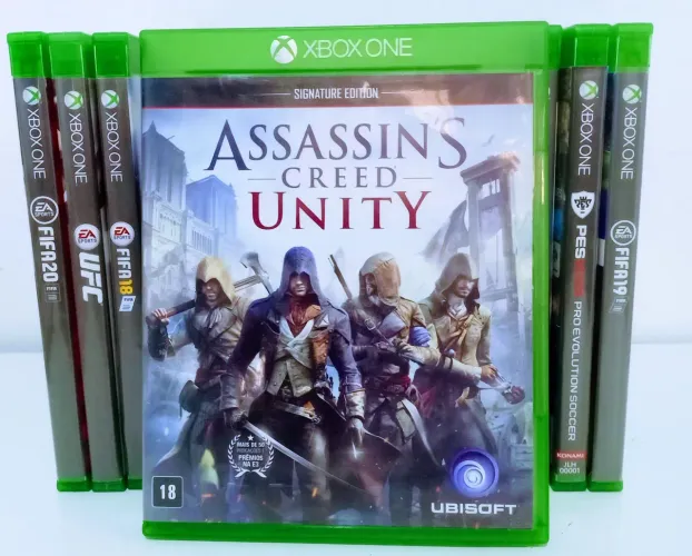 Jogo Assassins Creed Unity Xbox One Game Original Fisico