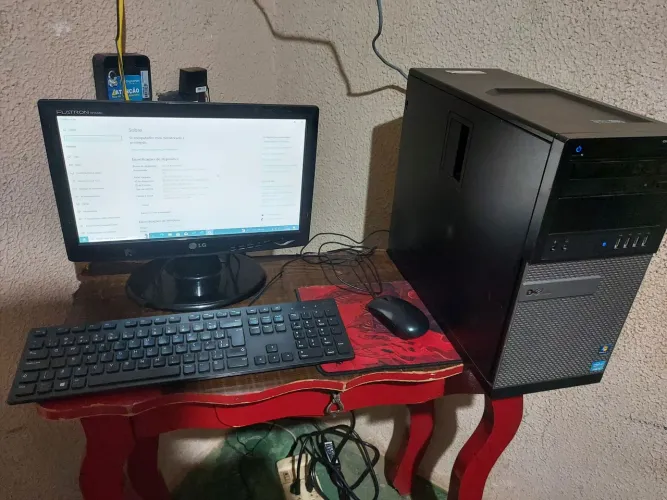 Pc Dell Completo i3 2120 4gb Monitor 16.