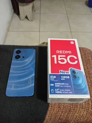 Redmi 15C 128Gb/ 8 de RAM 2 mês de uso aceito propostas