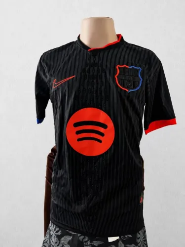 Camisa do barcelona Preta Lamine Yamal - Estilo Jogador ?