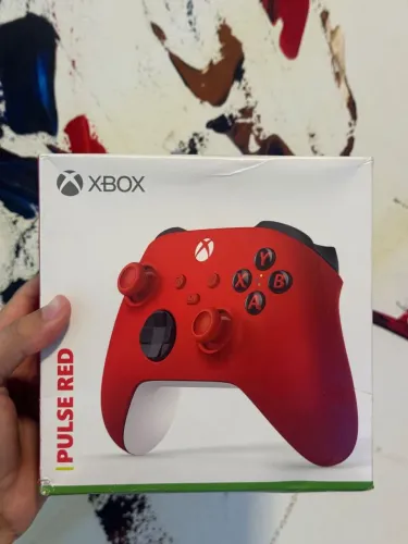 Controle Xbox One Séries PC TV Microsoft Red