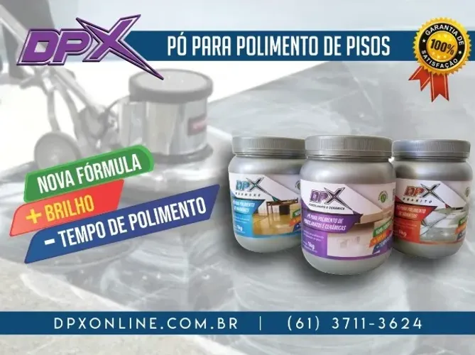 Pó para Polimento de Pisos DPX