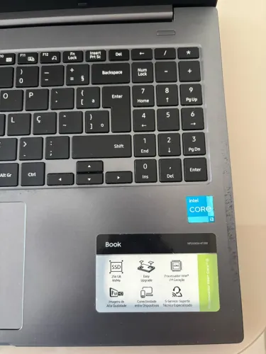 NOTEBOOK SAMSUNG BOOK - INTEL CORE i3 | 11ª GERAÇÃO | SSD 256 GB
