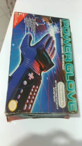 Relíquia Gamer: Nintendo Power Glove (Mattel) - Completa na Caixa!