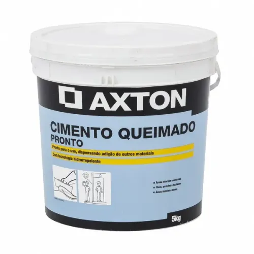 Cimento Queimado Pronto Cinza 5kg