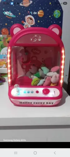 Máquina de pegar bichinhos