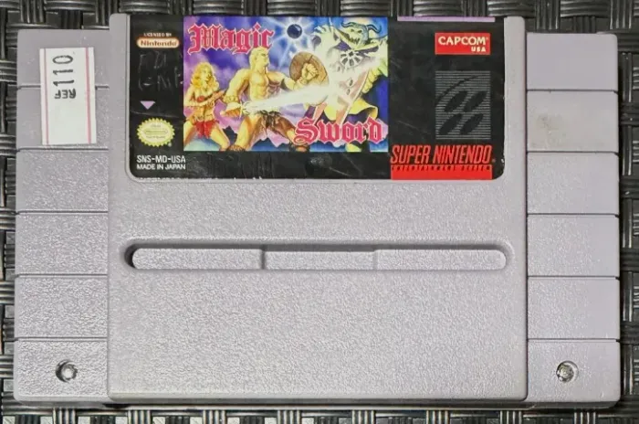 Magic Sword Original SNES Super Nintendo
