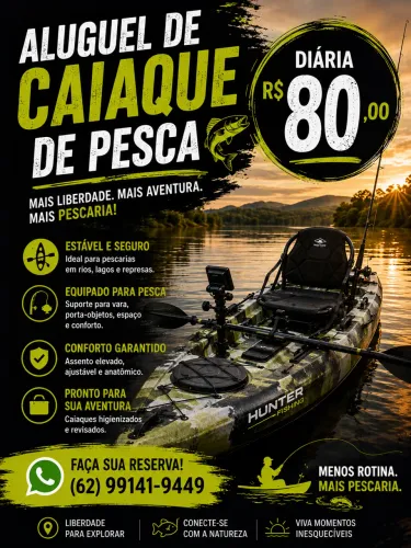 Aluguel de caiaque