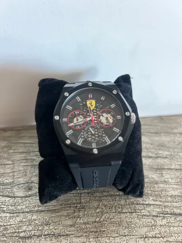Título: Relógio Scuderia Ferrari Original - Mostrador Esqueleto