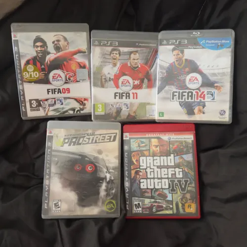 Jogos de PlayStation 3 Originais