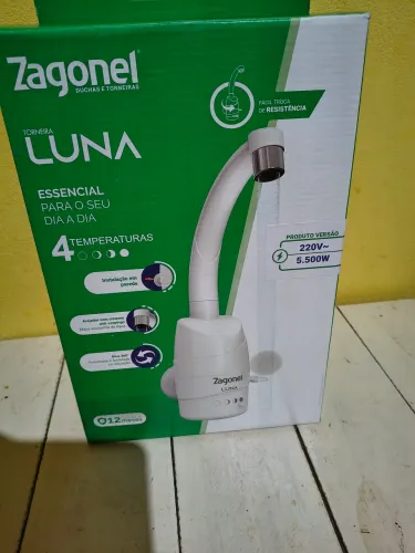 Vendo torneira elétrica Zagonel luna 