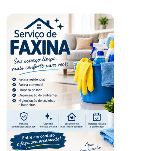 Serviço de faxina